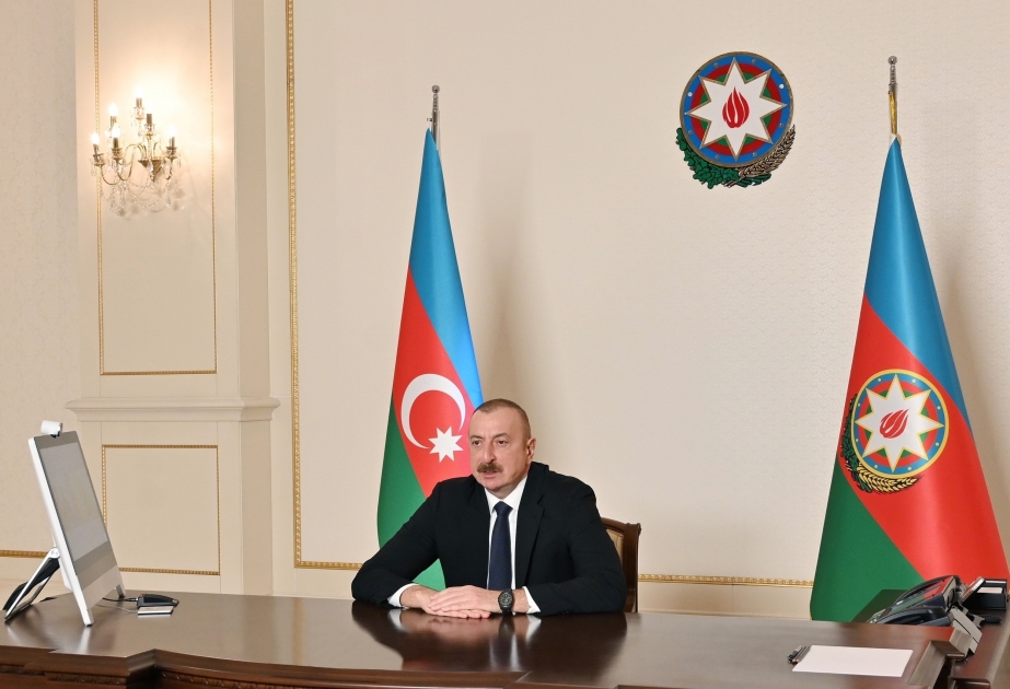 Le président azerbaïdjanais : Nous avons entamé les travaux de restauration sans l'aide de personne et ils avancent comme prévu