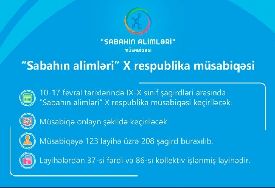 “Sabahın alimləri” X respublika müsabiqəsi keçiriləcək