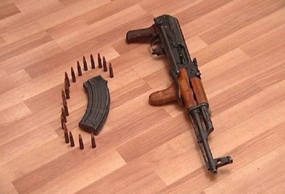 Cəbrayıl rayon sakinindən avtomat aşkarlanaraq götürülüb
