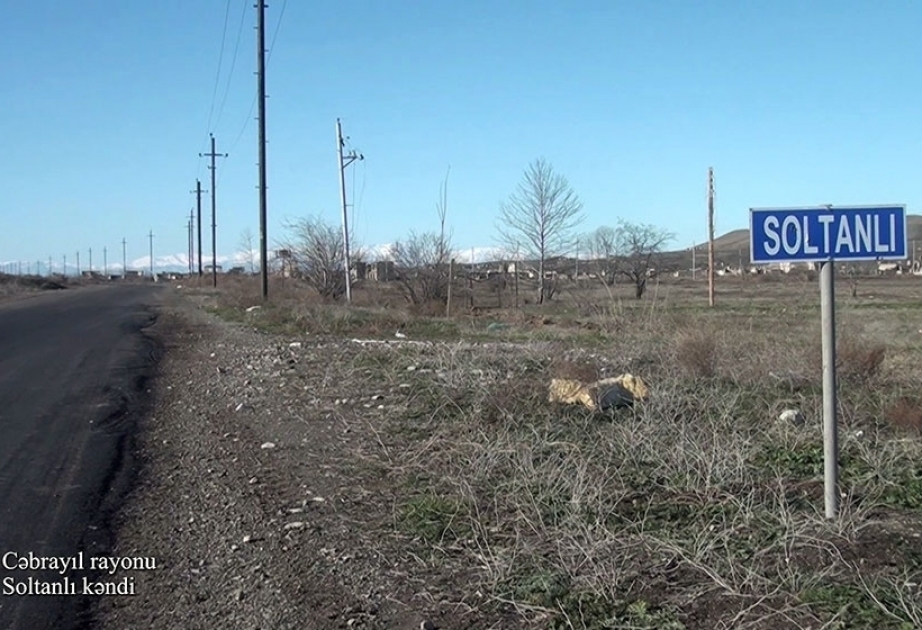 Le ministère de la Défense diffuse une vidéo du village de Soltanly de la région de Djabraïl VIDEO