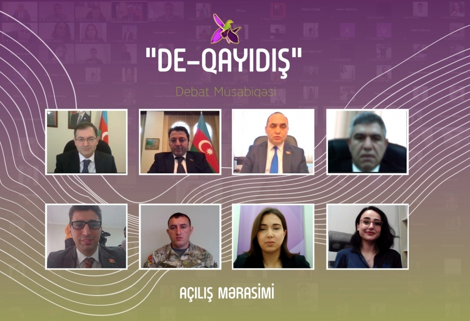 Qarabağ gəncləri üçün debat müsabiqəsinə start verilib