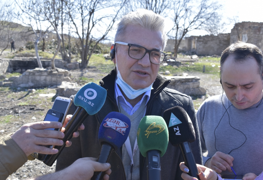 Xorvatiya səfiri: Cəbrayılda belə bir mənzərəni görmək doğrudan da çox ağrılıdır