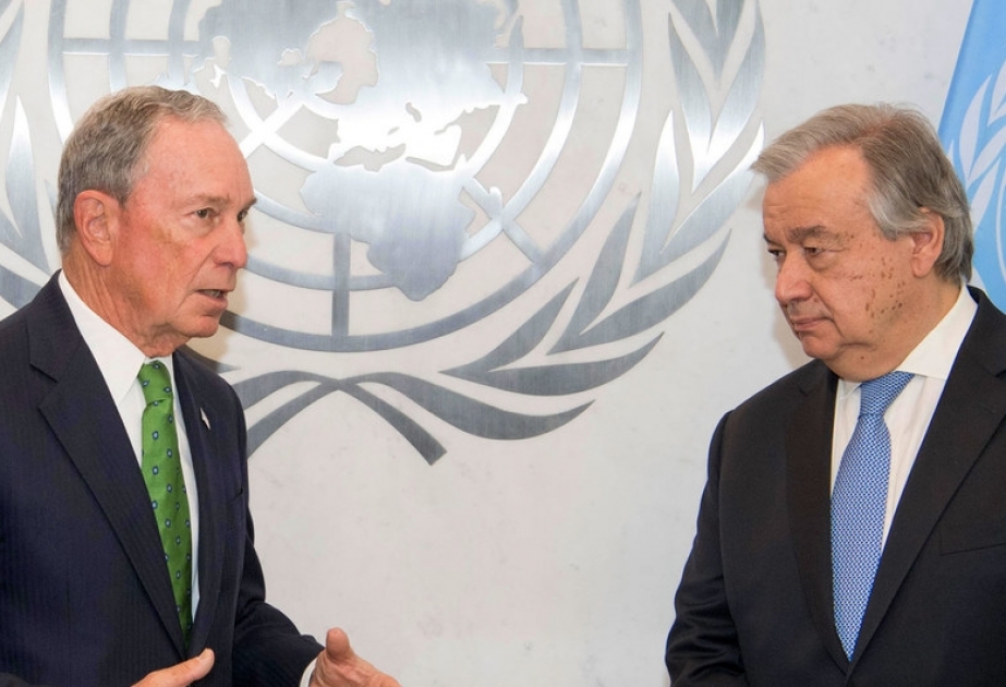 Генеральный секретарь ООН вновь назначил М. Блумберга специальным посланником по климату