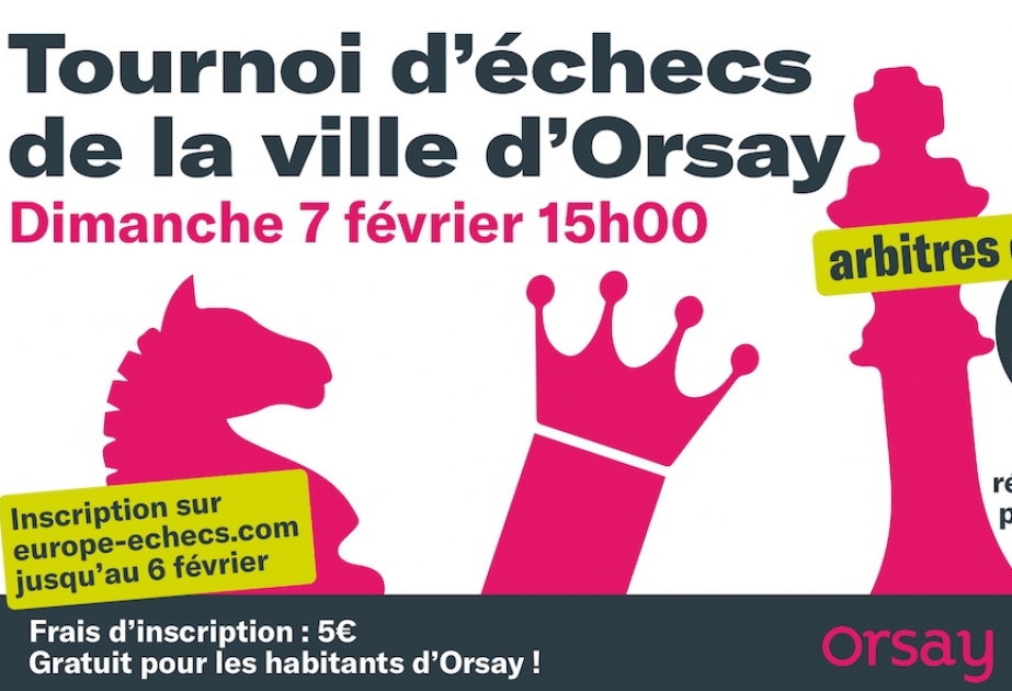 Şəhriyar Məmmədyarov “La ville d'Orsay” turnirində iştirak edəcək
