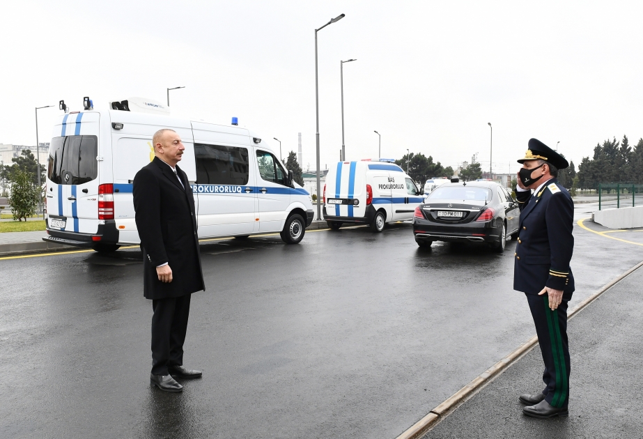 Президент Ильхам Алиев принял участие в открытии нового комплекса административного здания Генеральной прокуратуры  ОБНОВЛЕНО ВИДЕО
