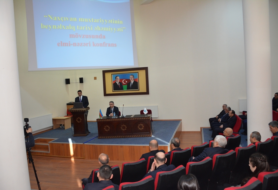 Naxçıvanın muxtariyyət statusu onun təhlükəsizliyinin təmin edilməsinə və inkişafına yol açıb