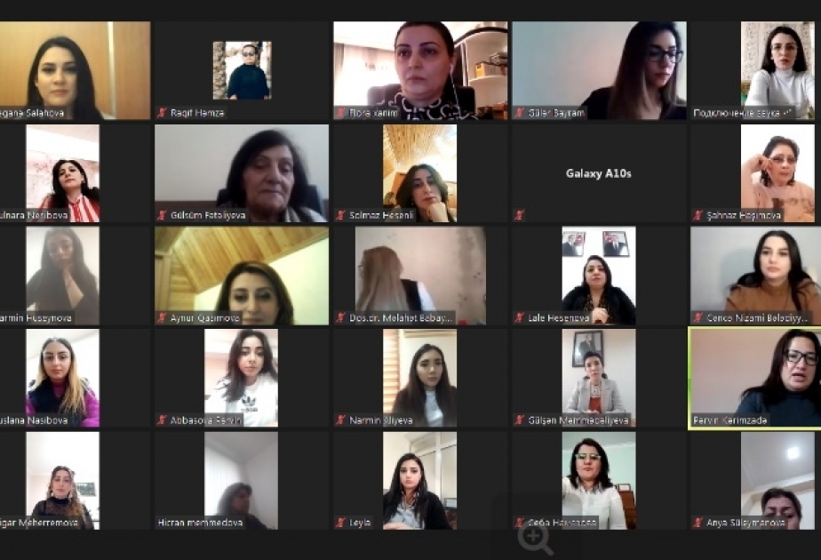 “Dünya mədəniyyət xəzinəsinin incisi Nizami Gəncəvi” adlı elmi vebinar keçirilib