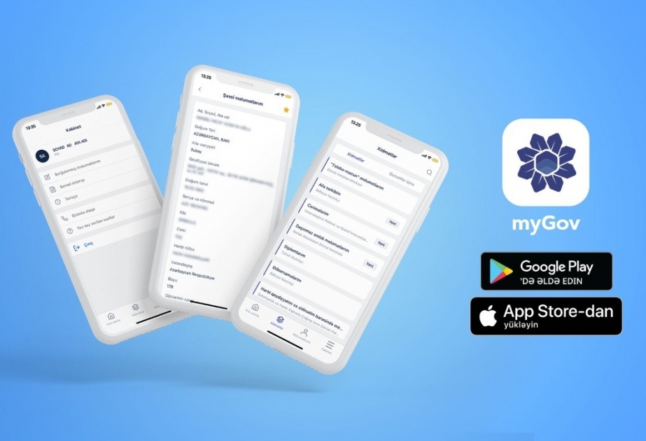 “myGov” portalının mobil tətbiqi istifadəyə verilib VİDEO