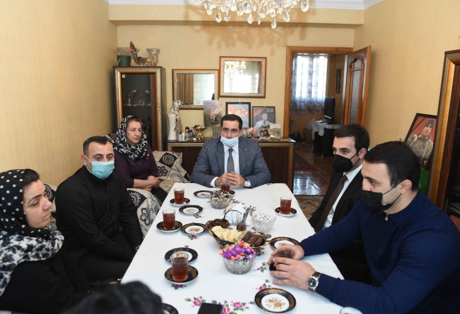 Şəhid idmançıların ailələri ilə görüş keçirilib