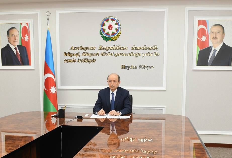 Министр юстиции провел видеоприем граждан