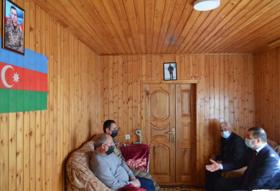 Astarada Vətən müharibəsi qazisi ilə görüş keçirilib