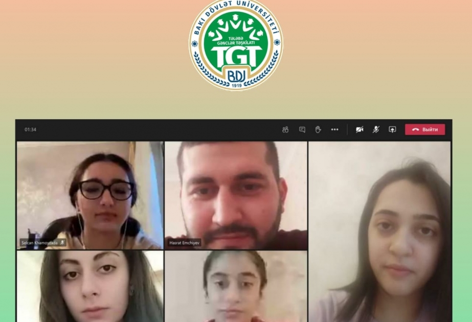 Bakı Dövlət Universitetində “Art club”ın növbəti təlimi