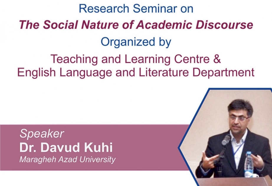 Xəzər Universitetində seminar: Akademik diskursun sosial təbiəti