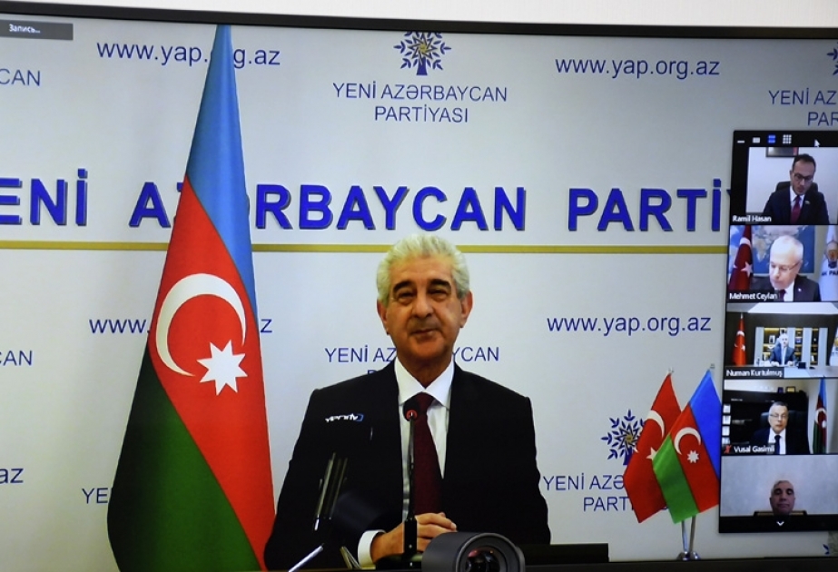 YAP-ın və AKP-nin birgə təşkilatçılığı ilə Qarabağ müharibəsindən sonra regional iqtisadi əməkdaşlıq imkanlarına dair videokonfrans keçirilib