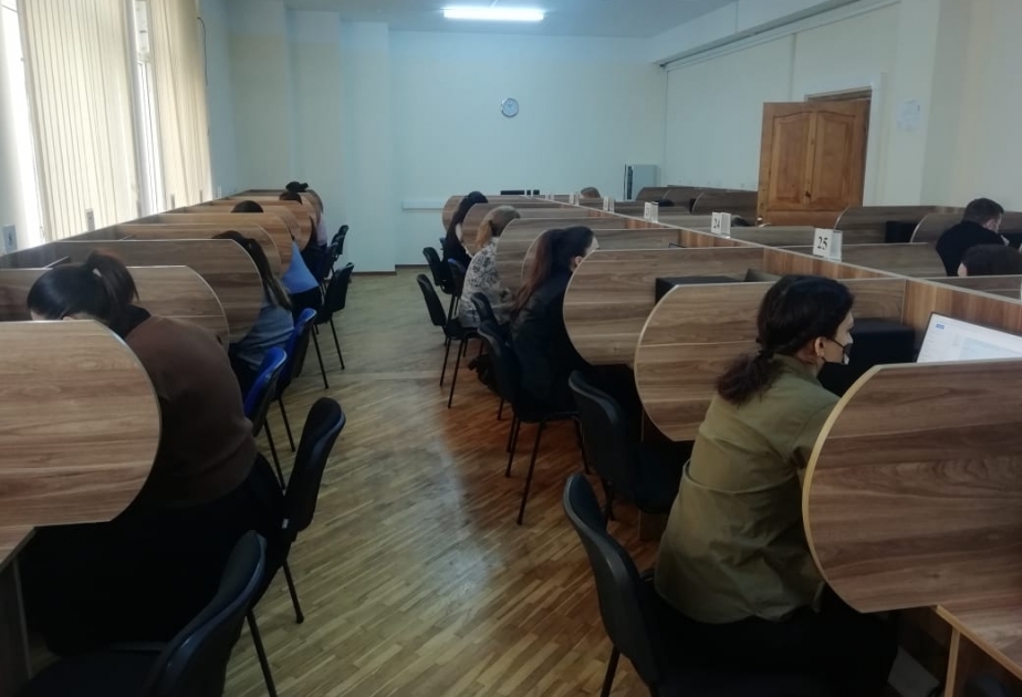 DİM: Zal nəzarətçisi sertifikatı əldə etmək istəyən namizədlər üçün test imtahanı keçirilib