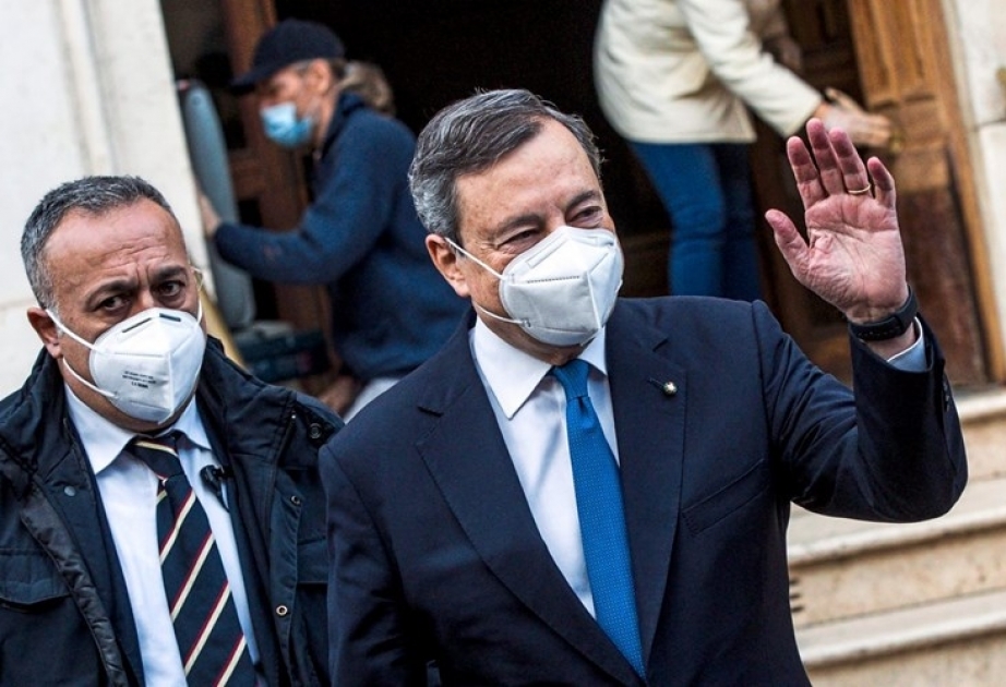 İtaliyada “Beş ulduz hərəkatı” Mario Draqini yeni hökumətin formalaşdırılmasında dəstəkləyəcək