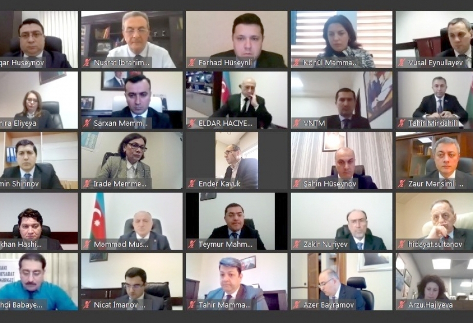 “Postpandemiya dövründə vergi sistemi” mövzusunda videokonfrans keçirilib