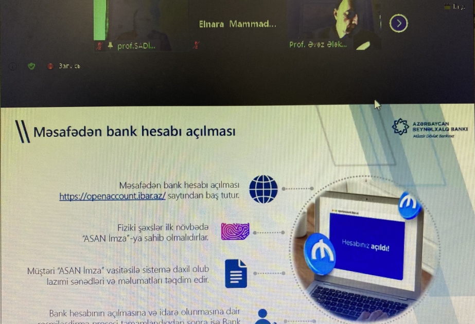 UNEC-də 60-dan çox sahibkara e-bankçılığın tətbiqi ilə bağlı təlim təşkil olunub