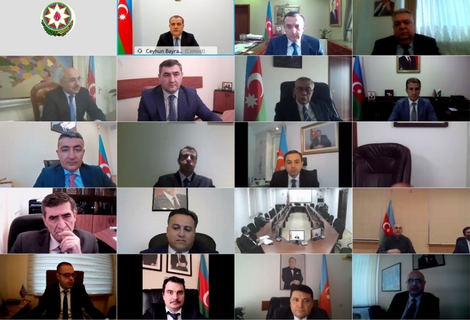 Cancillería de Azerbaiyán celebra una videoconferencia con las misiones diplomáticas del país en el extranjero