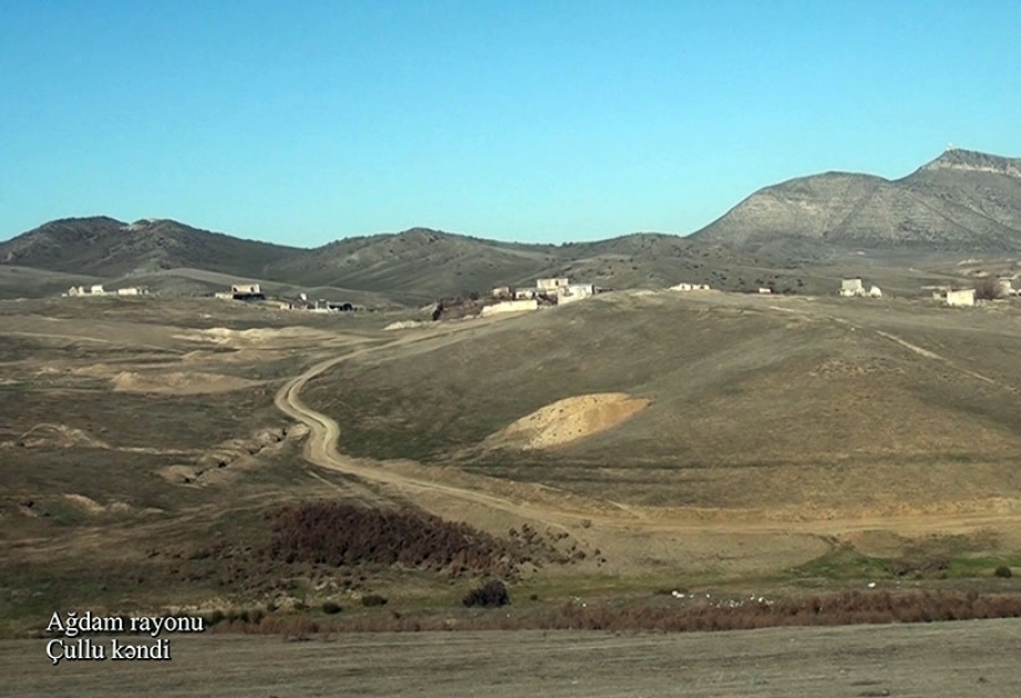 Le ministère de la Défense diffuse une vidéo du village de Tchoullou de la région d'Aghdam VIDEO