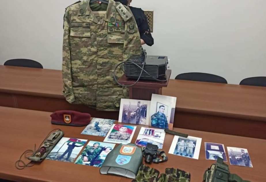 Tarix Muzeyinə şəhid Mühüd Orucova məxsus əşyalar təhvil verilib