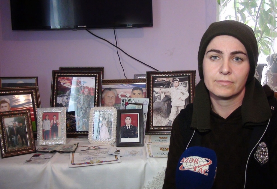 Xəzangül Qurbanova: Şəhidlik zirvəsi nə qədər ucadırsa, şəhidin həyat yoldaşı olmaq da bir o qədər qürurludur VİDEO