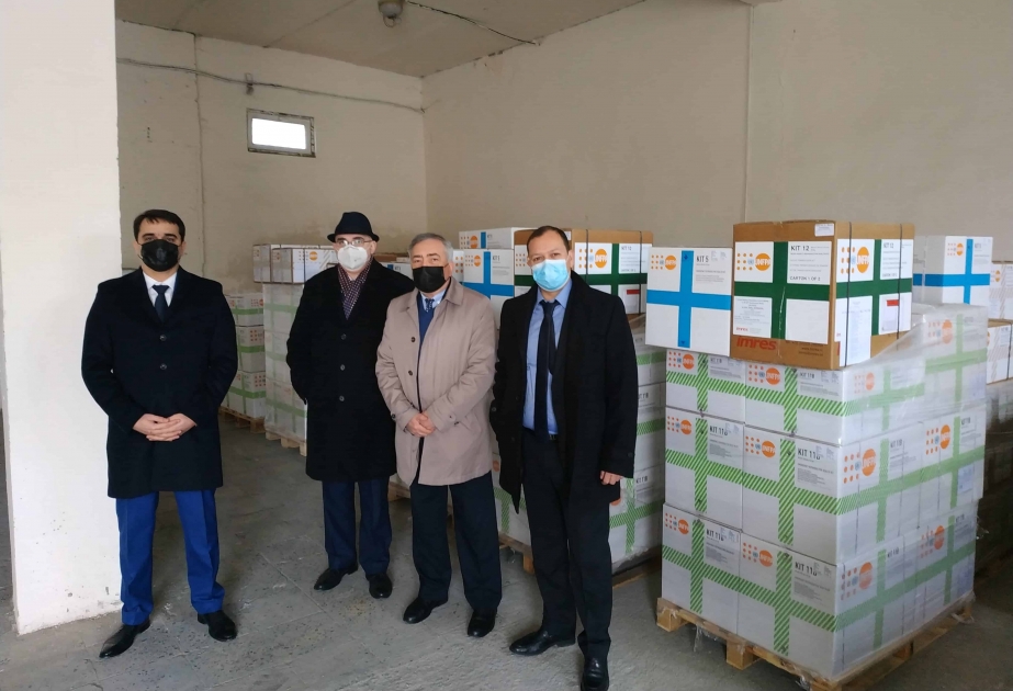 UNFPA son münaqişədən zərər çəkmiş bölgələrdə çalışan səhiyyə işçiləri üçün tibbi yardım dəstləri tədarük edib