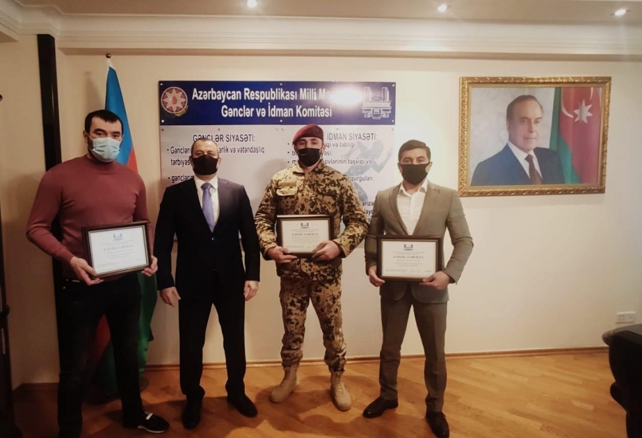Milli Məclisin gənclər və idman komitəsində Vətən müharibəsinin iştirakçısı ilə görüş olub