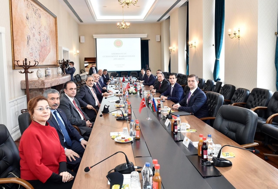 Azərbaycanın Baş Prokurorluğunun nümayəndə heyətinin Türkiyəyə səfəri davam edir