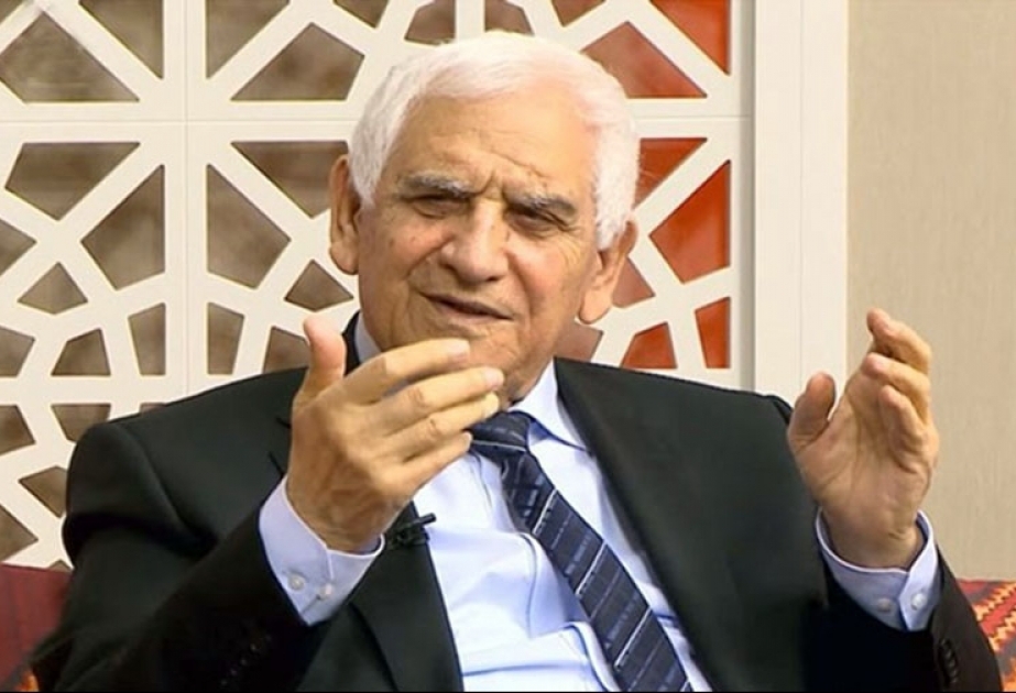 Prezident İlham Əliyev Nəriman Həsənzadəni 90 illik yubileyi münasibətilə təbrik edib