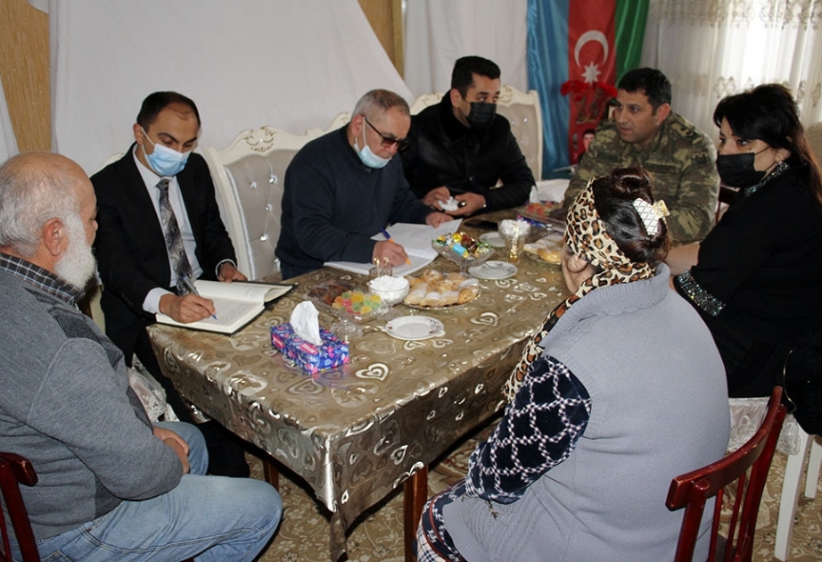 Vətən müharibəsində şəhid olmuş və itkin düşmüş hərbi qulluqçuların ailə üzvlərinə sosial və psixoloji dəstək fəaliyyəti həyata keçirilir