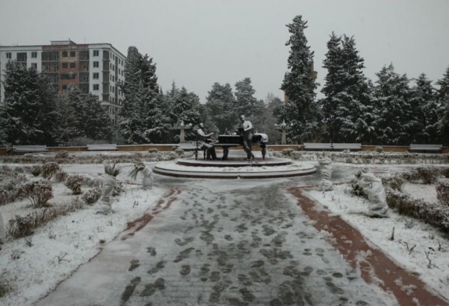 Şəmkirdə hava şəraiti ilə əlaqədar qabaqlayıcı tədbirlər görülür