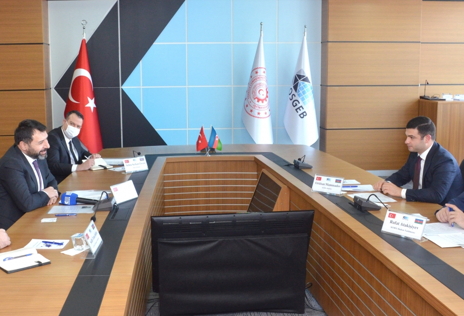 Azərbaycanla Türkiyə arasında KOB sahəsində birgə layihələrin həyata keçirilməsinə dair fikir mübadiləsi aparılıb