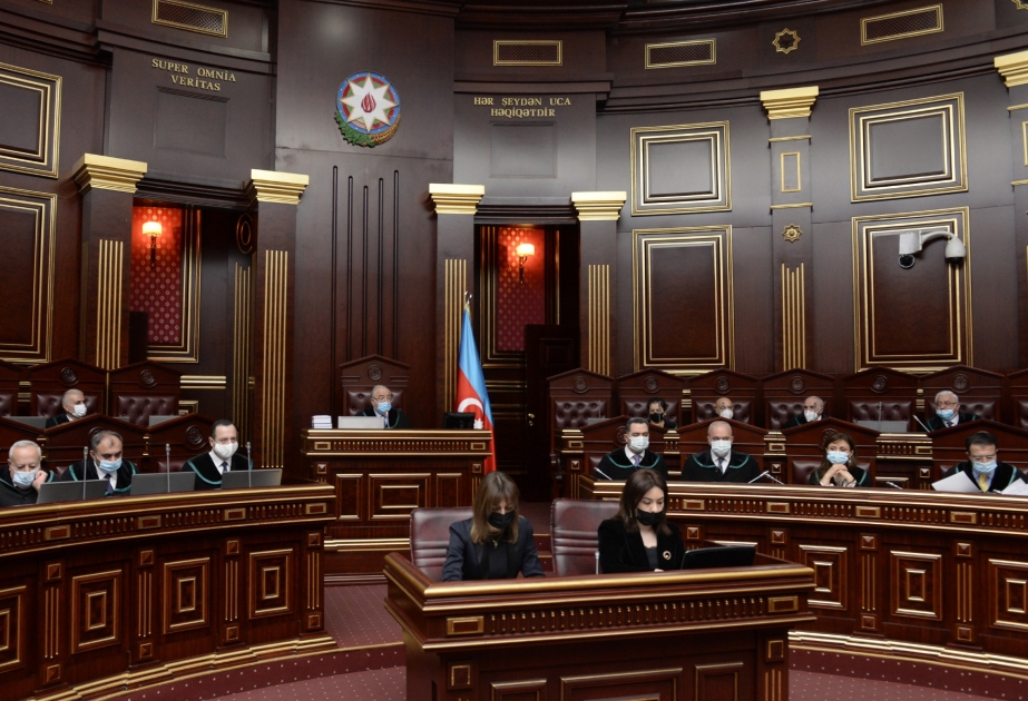 Azərbaycan Respublikası Ali Məhkəməsinin növbəti Plenumu keçirilib