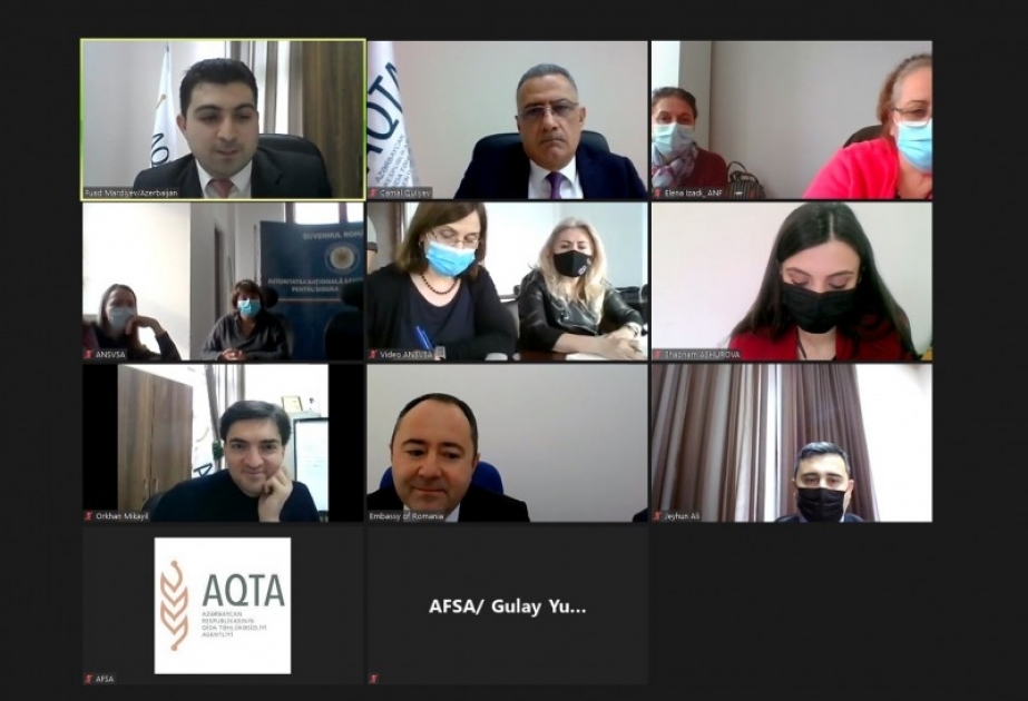 Ölkəmizin qida mütəxəssisləri ilə rumıniyalı həmkarları arasında görüş keçirilib