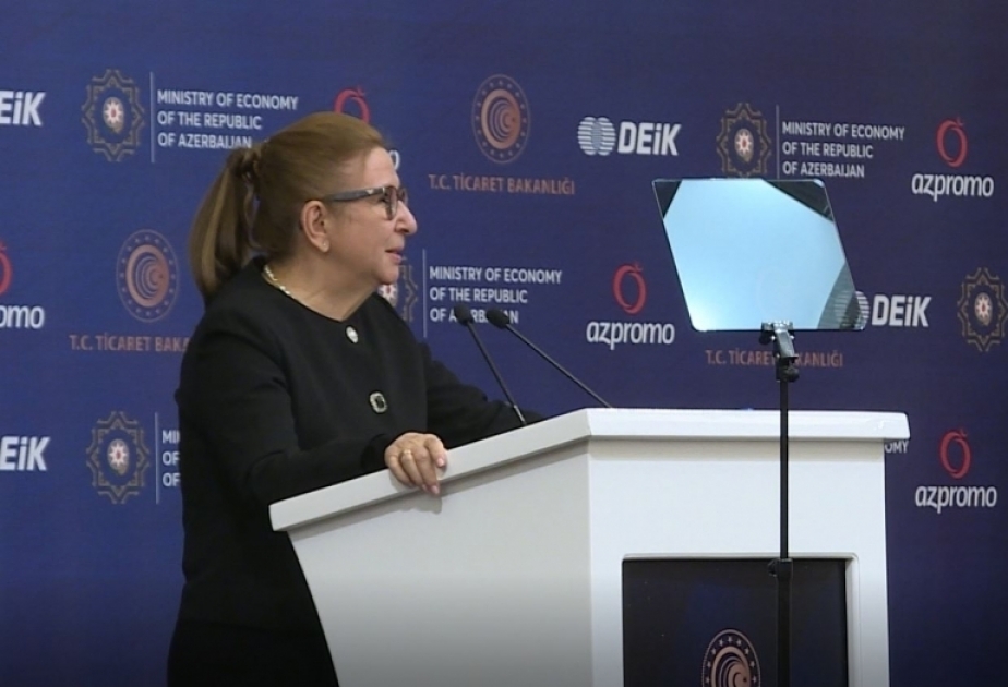 Ministra de Comercio de Turquía subraya la importancia de aumentar el volumen de negocios con Azerbaiyán
