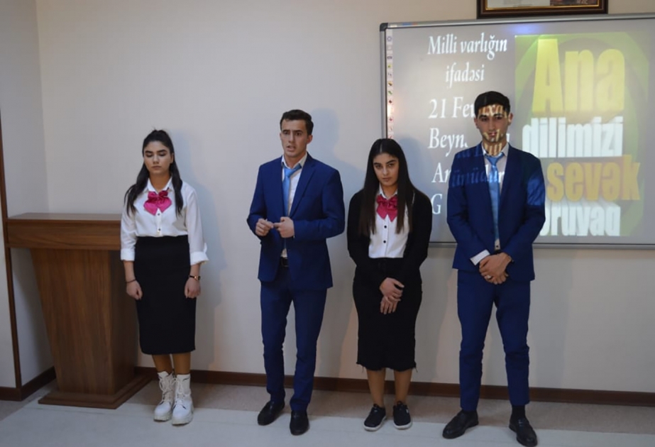 Ulu Öndərimiz ana dilimizin qorunması və inkişafında müstəsna xidmətlər göstərib
