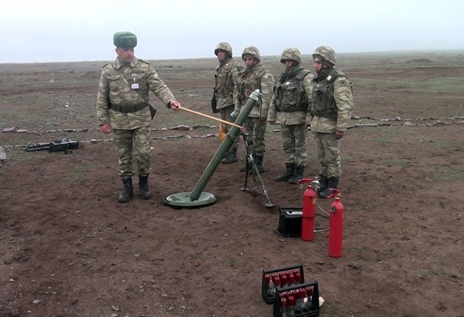 Azerbaijan’s Defense Ministry: Live-fire training exercises of mortar batteries continue VIDEO