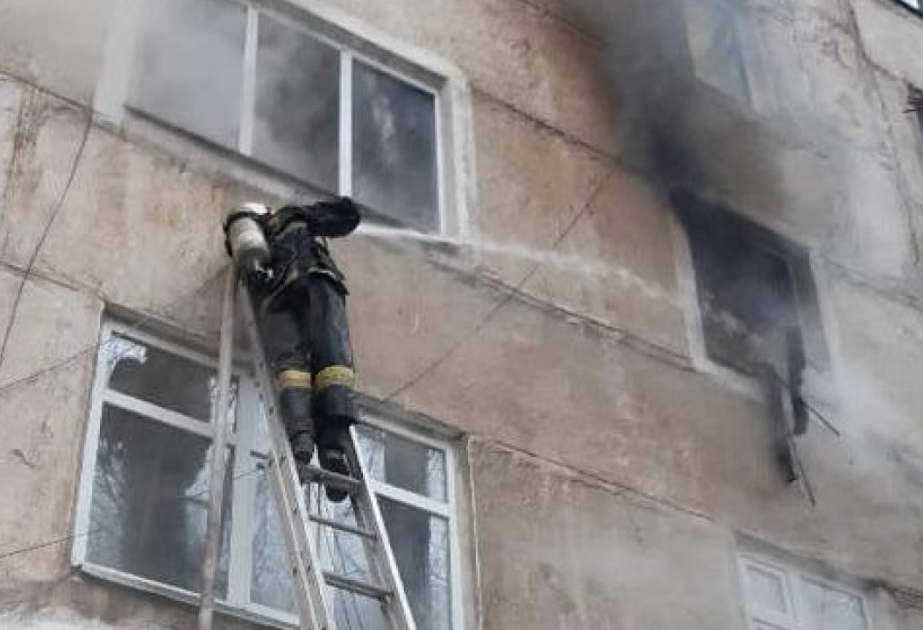 Qazaxıstanda bir ailənin 5 övladı evdə yanğın nəticəsində həyatını itirib