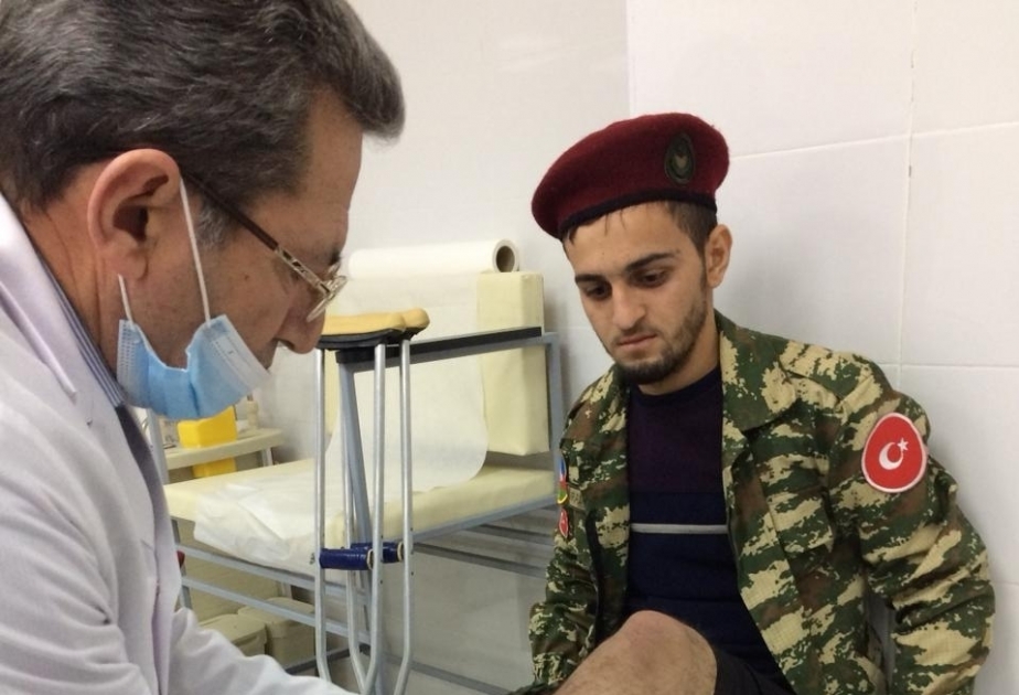 Раненый ветеран Мурад Гасанов будет обеспечен высокотехнологичным протезом