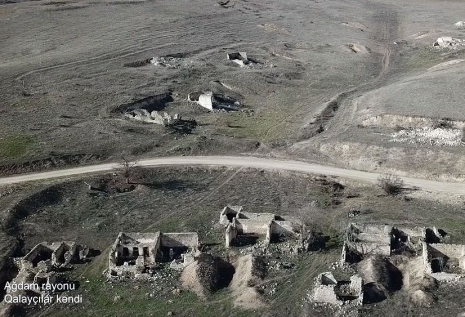 Imágenes de la aldea de Galaychilar del distrito de Aghdam