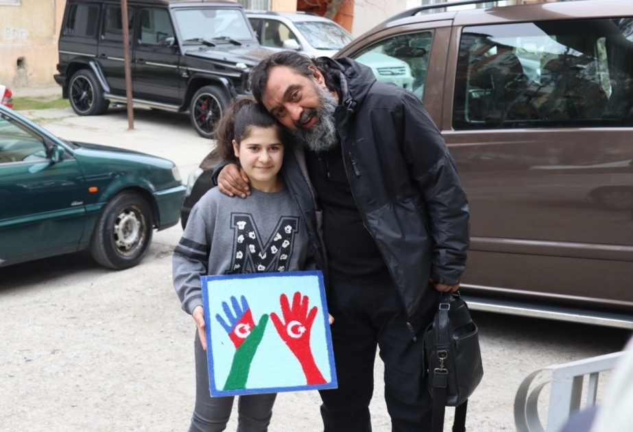 Türkiyəli aktyor Reinteqrasiya Mərkəzinin qonağı olub