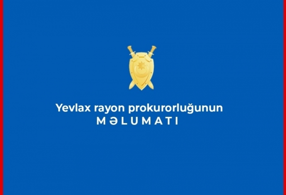 Yevlaxda qonşusunu odlu silahla qətlə yetirən şəxs tutularaq istintaqa cəlb olunub