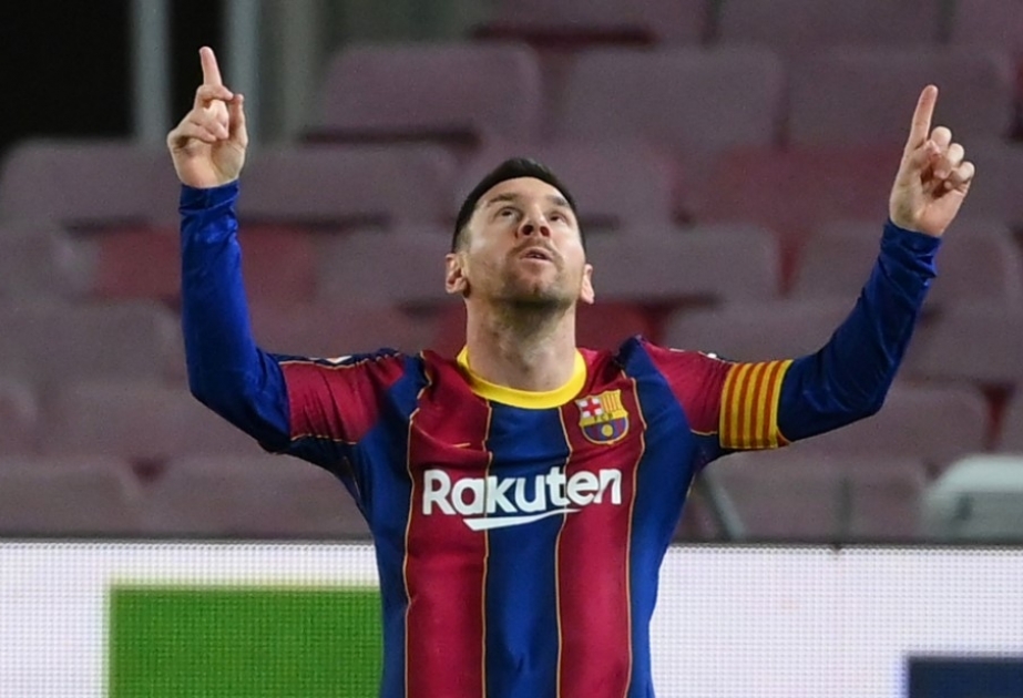 Messi yeni rekorda imza atıb