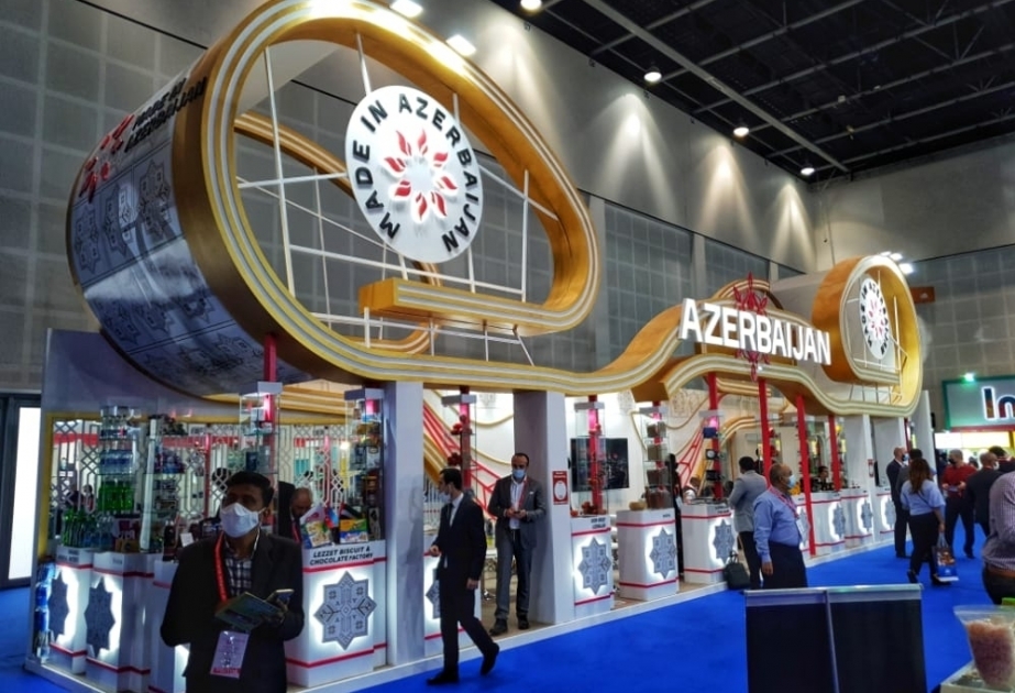 Des produits azerbaïdjanais sont exposés au Salon international à Dubaï