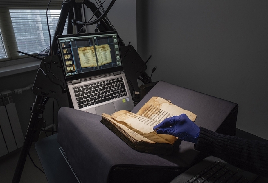 معهد المخطوطات الاذربيجاني يواصل رقمنة المخطوطات