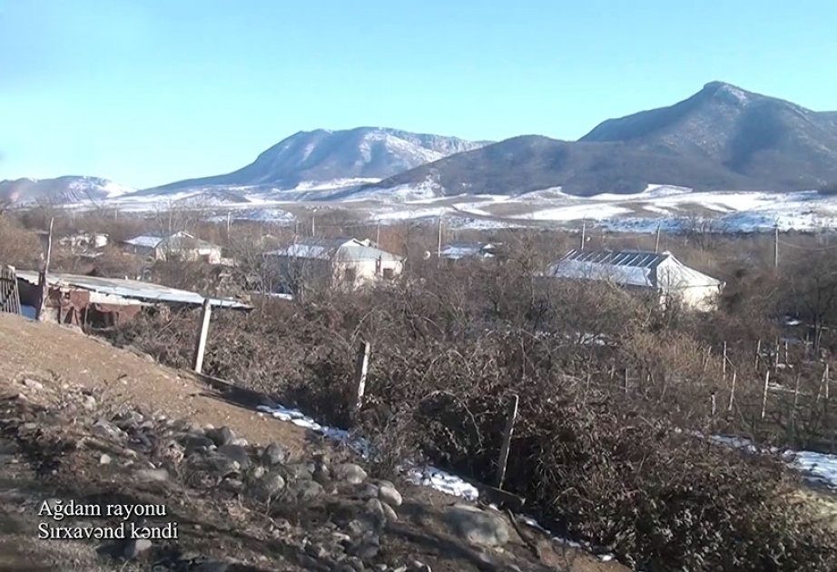 Videoaufnahmen aus dem befreiten Dorf Sirkhavand in Aghdam Region veröffentlicht VIDEO
