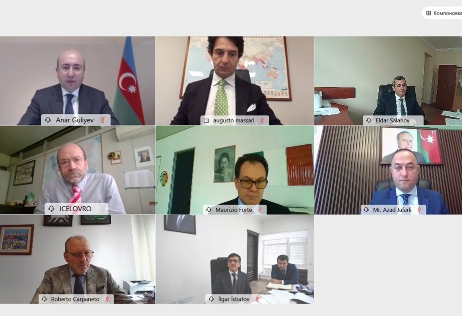 La restauración y el desarrollo de los territorios liberados de Azerbaiyán se discuten con empresas italianas