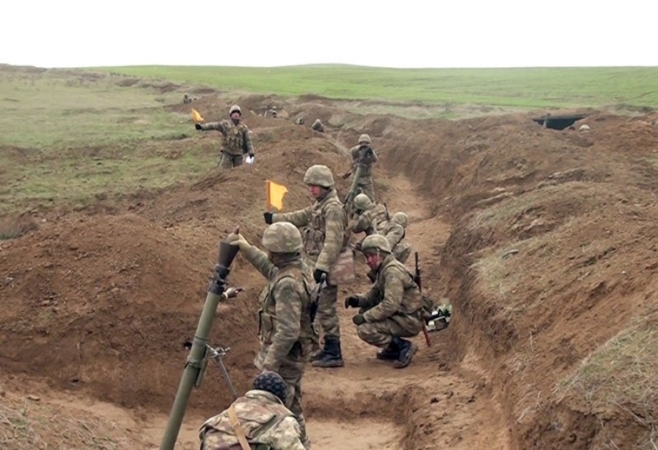 Azerbaijan’s Defense Ministry: Live-fire training exercises of mortar batteries continue VIDEO