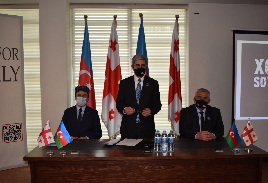 Xocalı soyqırımı qurbanlarının xatirəsi Marneulidə də yad olunub